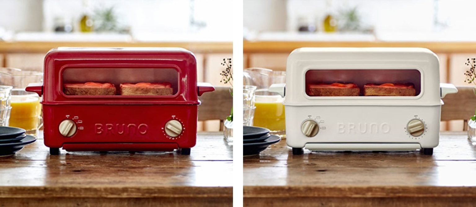 ブルーノ トースターグリル BRUNO Toaster Grill レッド - 調理器具